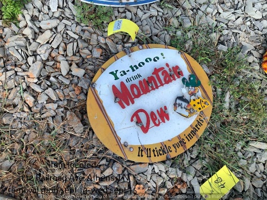 MOUNTAIN DEW SIGN