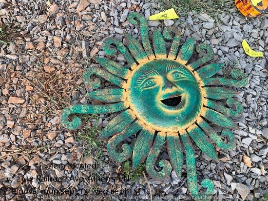 GREEN METAL SUN