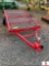 BUMPER PULL MESH FLOOR TRAILER