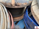 PALLET SPOOLS OF CABLE/WATER HOSES