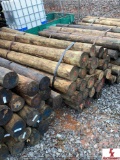 6X8 PRESSURE TREATED POSTS-APPROX 36 IN BUNDLE