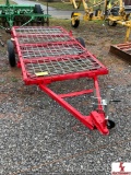 BUMPER PULL MESH FLOOR TRAILER