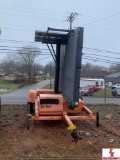 AMERICAN SIGNAL CO SOLAR POWERED ROADSIDE SIGN