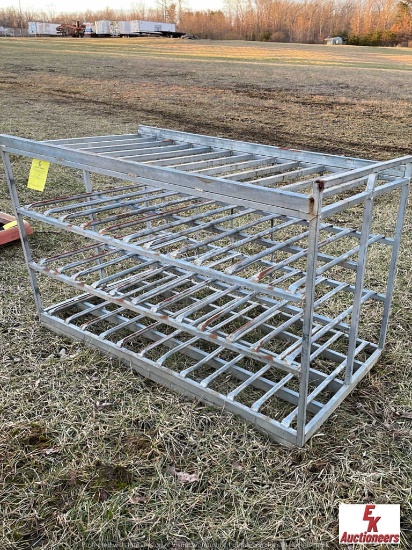 Metal racks galvanized 66x39x44