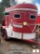 2 HORSE TAG ALONG TRAILER