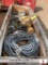 CRATE OF MISC ELECTRICAL & OVERHEAD CRANE