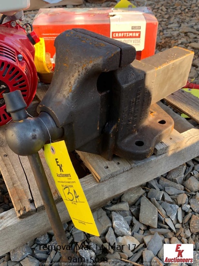 REED MFG BIG SHOP VICE MADE IN USA