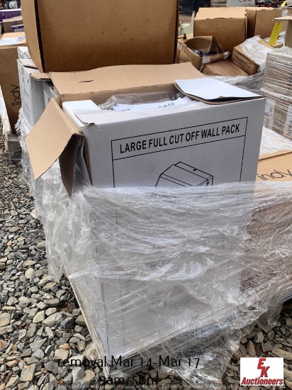 PALLET OF MISC LIGHT & ELECTRICAL