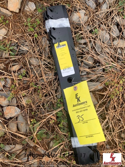 (3) 18 1/2" LAWN MOWER BLADES