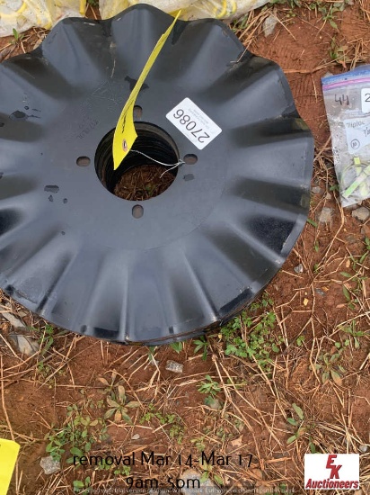 NO TILL DRILL WAVY COULTER DISCS