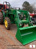 2021 JOHN DEERE 5075 E W/ JOHN DEERE 520M LOADER 4wd 4years power train warranty remaining 3rd valve