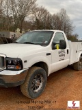 2000 FORD F-350 UTILITY BED SUPER DUTY V-8