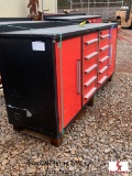 8' STEEL 10 DRAWER TOOL BOX