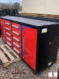 8' STEEL 10 DRAWER TOOL BOX