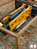 UNUSED WOLVERINE SKIDSTEER HAMMER/BREAKER ZW750