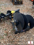 UNUSED WOLVERINE SKIDSTEER AUGER W/2 BITS
