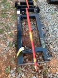 UNUSED BLUE DIAMOND EURO HITCH TRACTOR FRONT LOADER HAY SPEAR