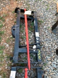 UNUSED BLUE DIAMOND EURO HITCH TRACTOR FRONT LOADER HAY SPEAR