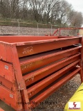 UNUSED 8' METAL FEED TROUGH