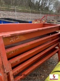 UNUSED 8' METAL FEED TROUGH