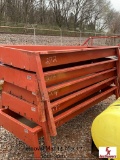 UNUSED 8' METAL FEED TROUGH
