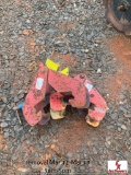 (2) STEEL CRANE CLAMPS