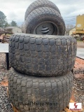 (4) TITAN SOFT TURF TIRES