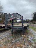 UNUSED 25' DELTA 210GN FLATBED TRAILER