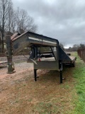 24' PJ GOOSENECK TRAILER 6' DOVETAIL W/ RAMPS