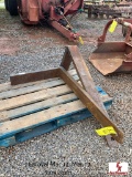SET OF PALLET FORK TINES