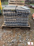 PALLET OF RUBBER SNAP TOGETHER FLOORING