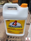 (6) GALLON JUG OF 4 SEASONS PRE-MIXED ANTIFREEZE & COOLANT