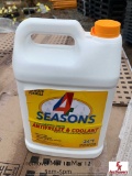 (6) GALLON JUG OF 4 SEASONS PRE-MIXED ANTIFREEZE & COOLANT
