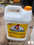 (6) GALLON JUG OF 4 SEASONS PRE-MIXED ANTIFREEZE & COOLANT