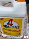 (6) GALLON JUG OF 4 SEASONS PRE-MIXED ANTIFREEZE & COOLANT