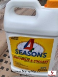 (6) GALLON JUG OF 4 SEASONS PRE-MIXED ANTIFREEZE & COOLANT