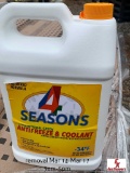 (6) GALLON JUG OF 4 SEASONS PRE-MIXED ANTIFREEZE & COOLANT