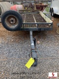 ALL AMERICAN 5X10 TILT DECK TAG-ALONG TRAILER