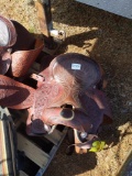 RANCHMAN LEATHER WESTERN SADDLE