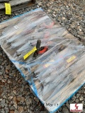 PALLET OF SMALL CAST IRON CUTTERS