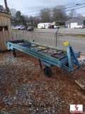 STEEL CART ON CASTER WHEELS