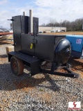 CUSTOM MADE BBQ SMOKER W/ REVERSE FLOW