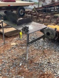 TABLE W/ FORGE BLOWER
