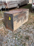 LARGE STEEL CHEST