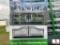 UNUSED 20' BIPARTING METAL GATE WITH SCROLL DESIGN