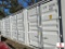 40' HQ SHIPPING CONTAINER W/ 4SIDE & 1REAR DOORS