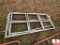 (1) UNUSED 8' GALVANIZED GATE