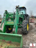 JOHN DEERE 3255 W/JOHN DEERE 265 LOADER & BUCKET