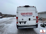 2017 DODGE RAM PROMASTER 3500 CARGI HIGHTOP VAN