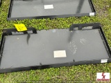 UNUSED SKIDSTEER PLATE.